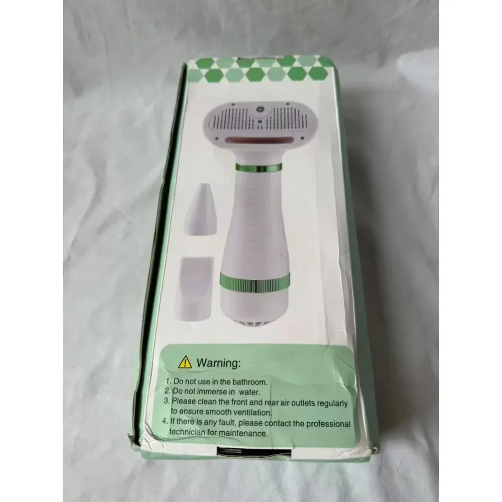 4-in-1 Pet Grooming Dryer Brush Water Ion Dog Cat Hair Dryer Comb Kit